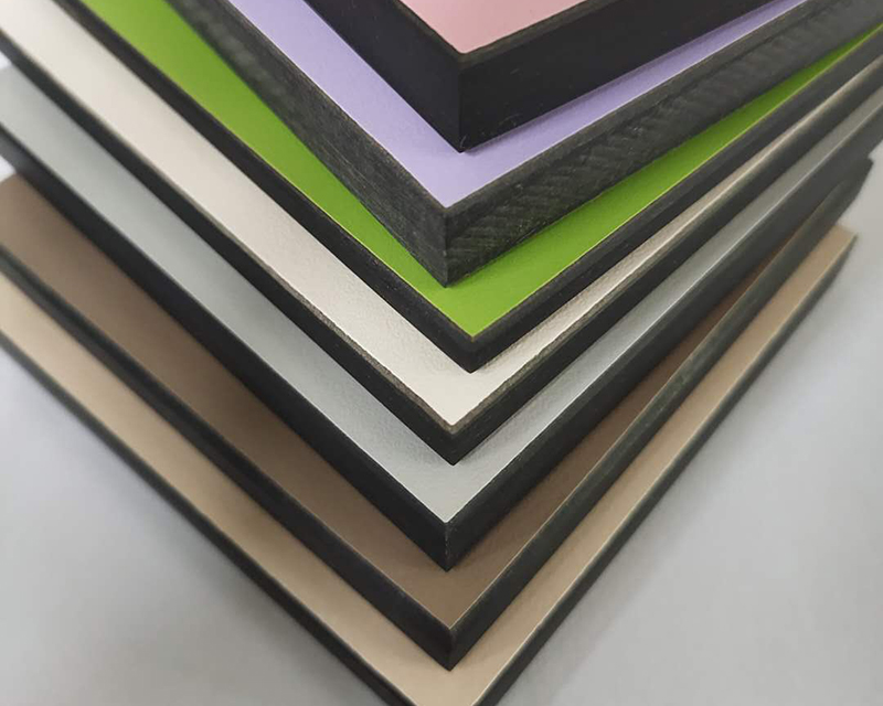 High pressure heat cured wood fiber board