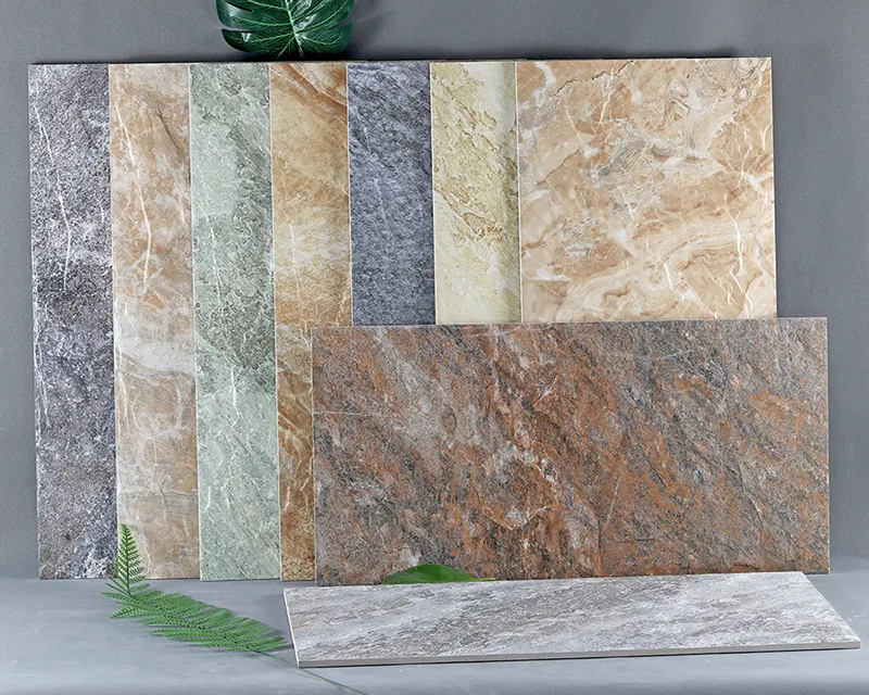 Pouring imitation stone slabs